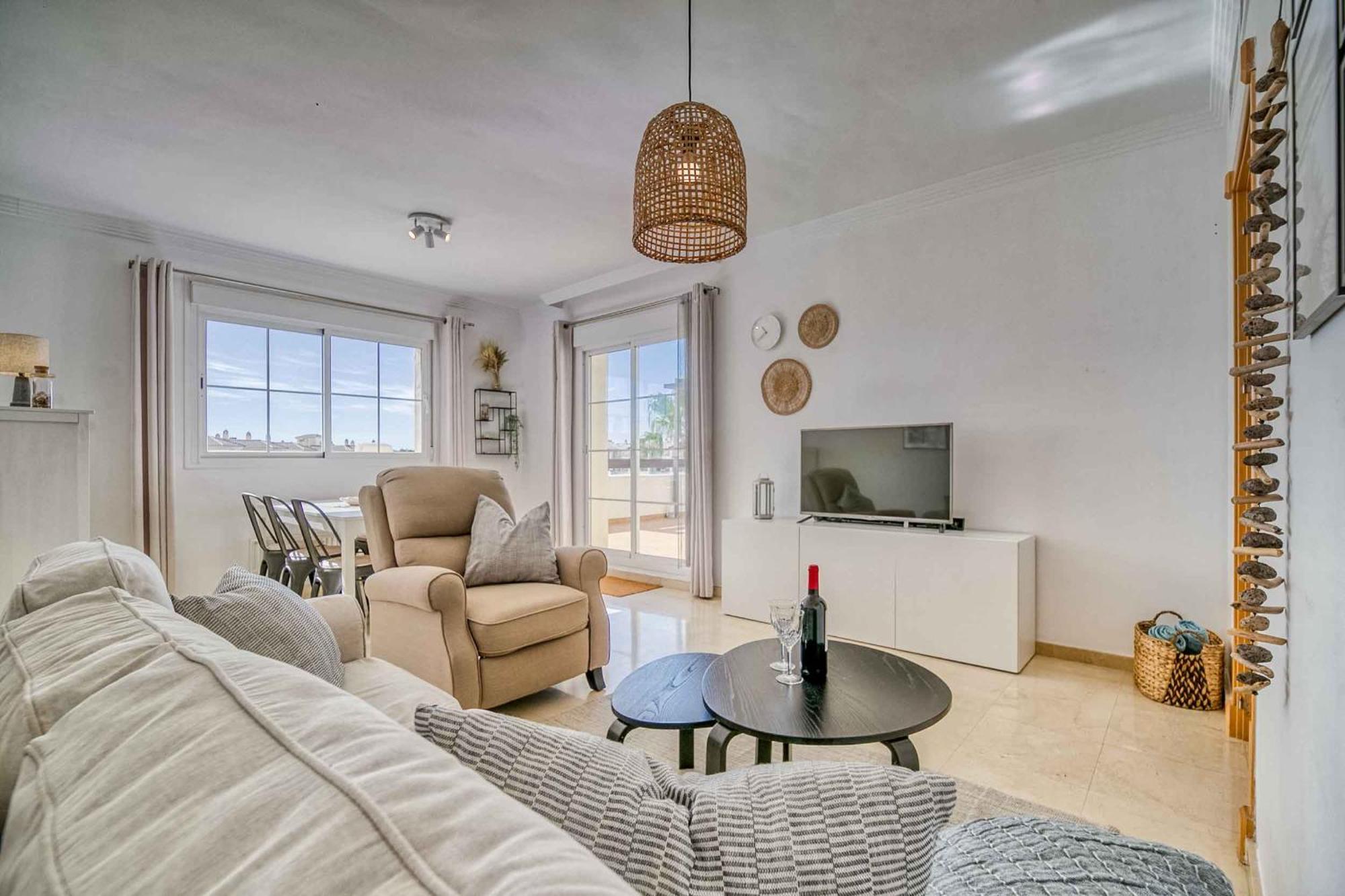 116 - Penthouse With Views And Pool, 5Min Away From Golf Course! Apartman Benalmádena Kültér fotó
